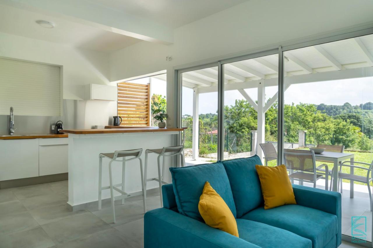 Superbe Appartement Avec Terrasse Vue Nature - Julyan House Petit-Bourg Extérieur photo