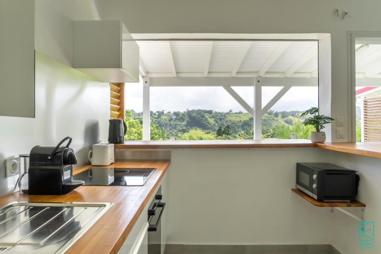 Superbe Appartement Avec Terrasse Vue Nature - Julyan House Petit-Bourg Extérieur photo